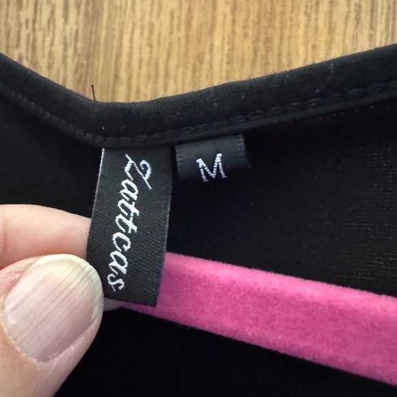 Zattcas Black Long Sleeve Maxi Dress with Lace Sleeves - Picture 5 of 7